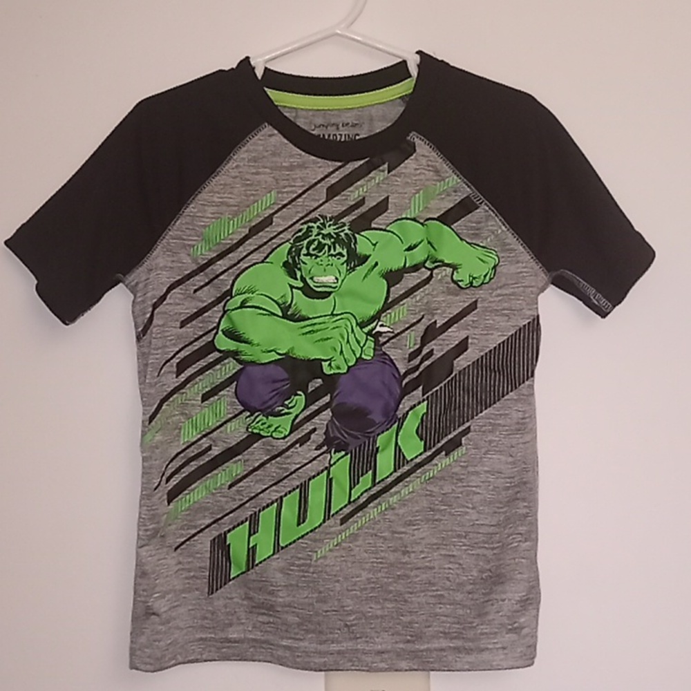 Marvel Comics Incredible Hulk Active Shirt Size 5